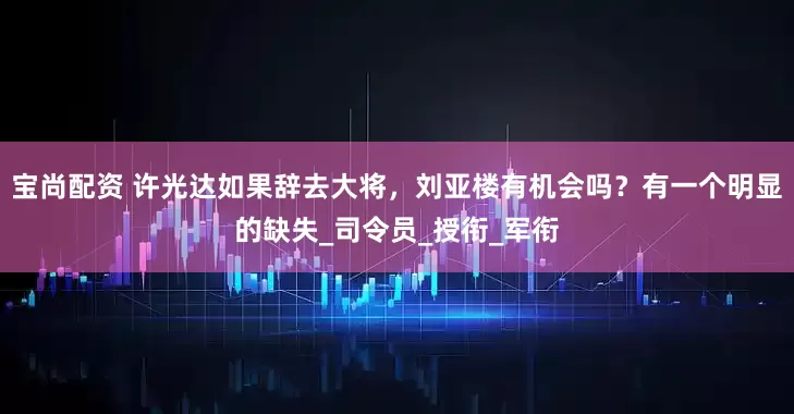 宝尚配资 许光达如果辞去大将，刘亚楼有机会吗？有一个明显的缺失_司令员_授衔_军衔